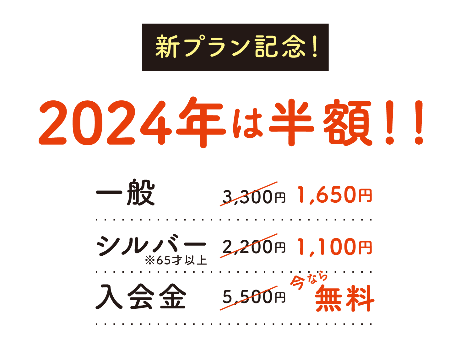 2024年は半額